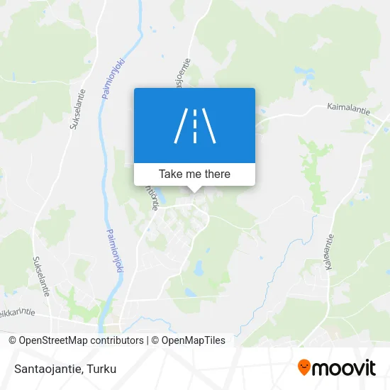 Santaojantie map