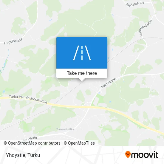 Yhdystie map