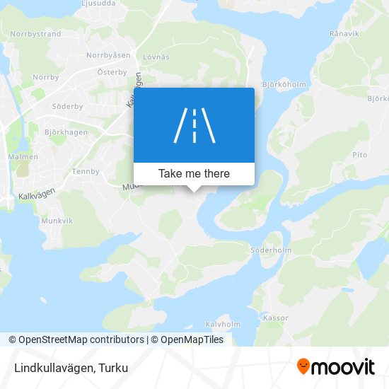 Lindkullavägen map