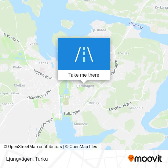 Ljungvägen map