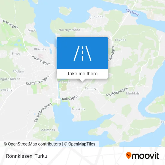 Rönnklasen Street map