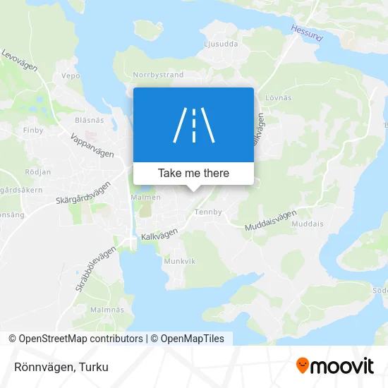 Rönnvägen map