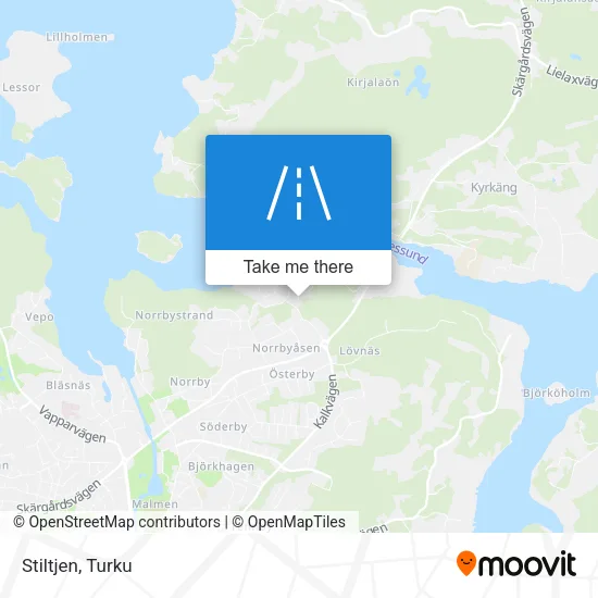 Stiltjen map