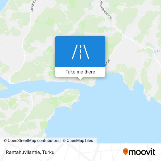 Rantahuvilantie map