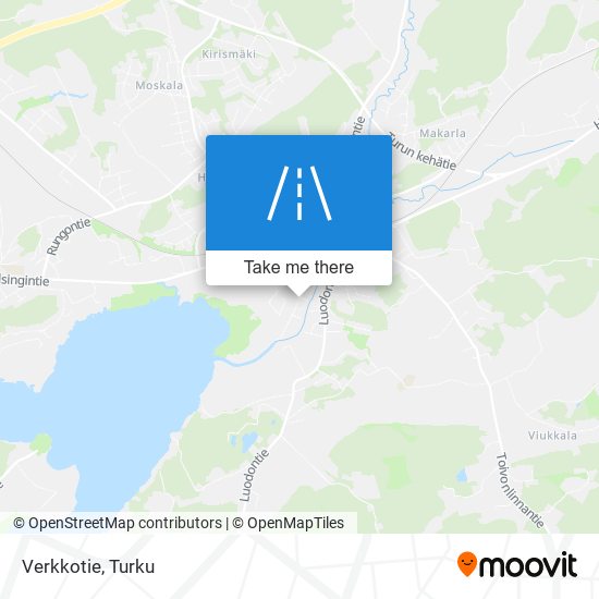 Verkkotie map