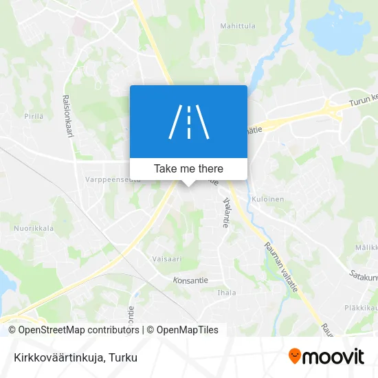 Kirkkoväärtinkuja map