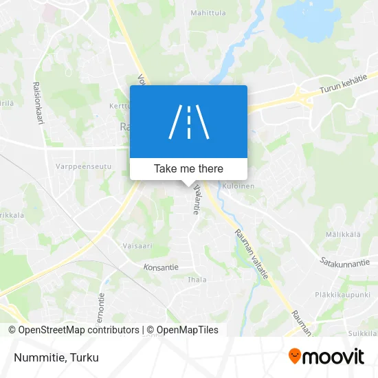 Nummitie map