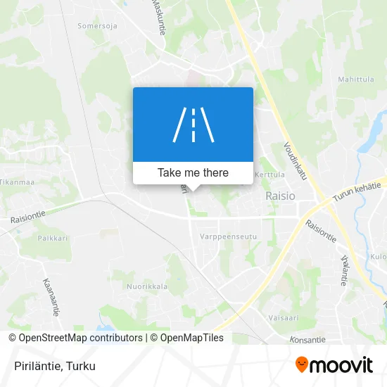 Piriläntie map