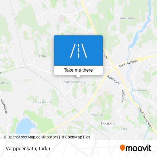 Varppeenkatu map