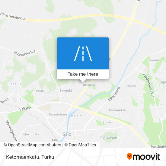 Ketomäenkatu map