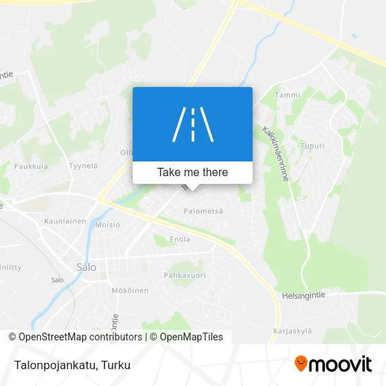Talonpojankatu map