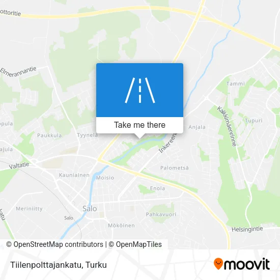 Tiilenpolttajankatu map