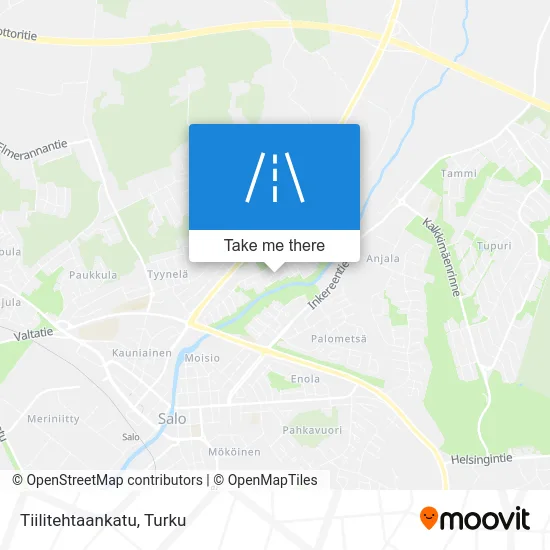 Tiilitehtaankatu map