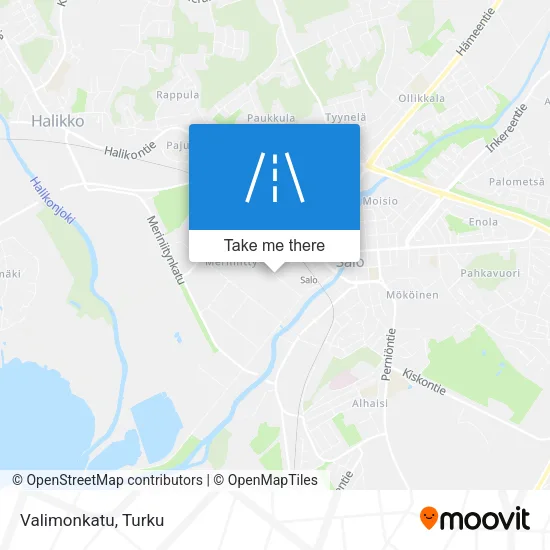 Valimonkatu map