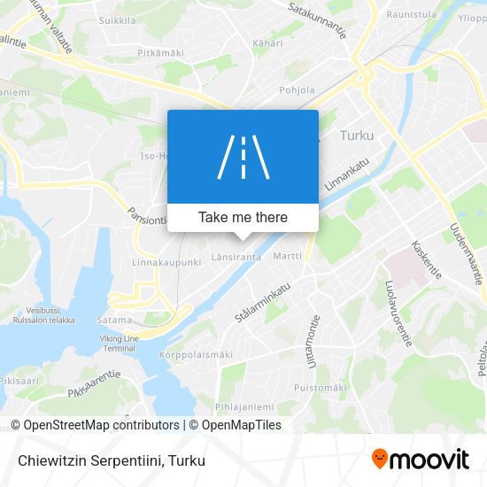 Chiewitzin Serpentiini map