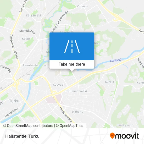 Halistentie map