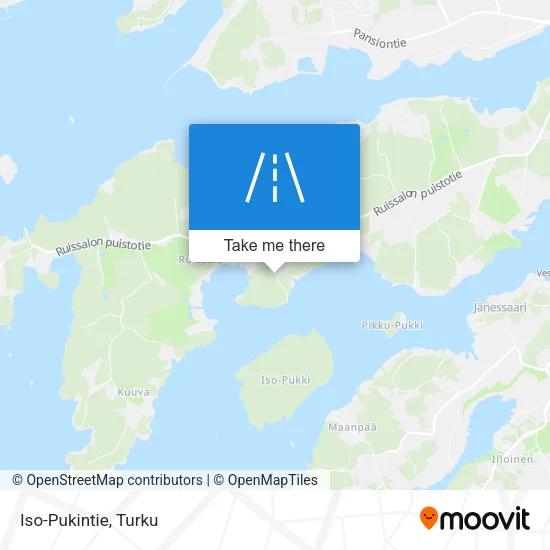 Iso-Pukintie map