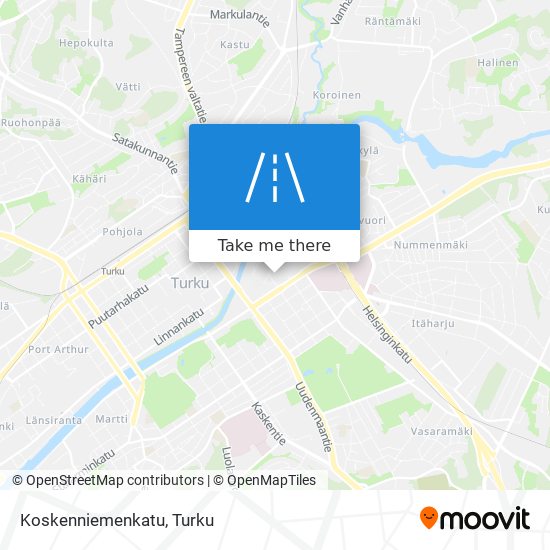 Koskenniemenkatu map