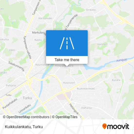 Kuikkulankatu map