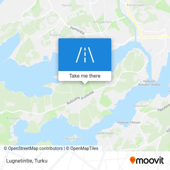 Lugnetintie map