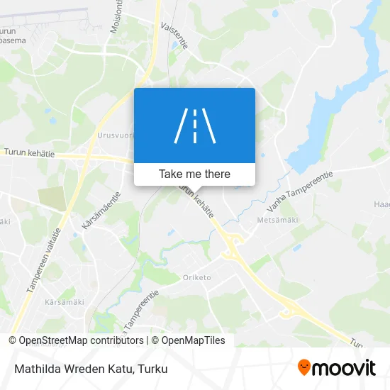 Mathilda Wrede Street map