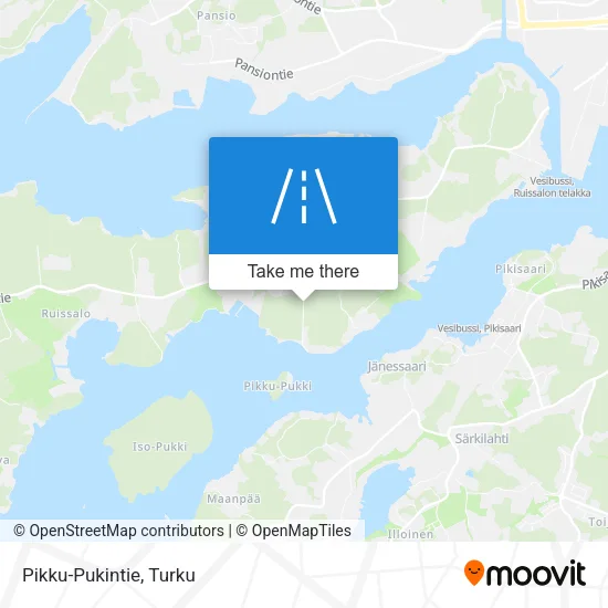 Pikku-Pukintie map