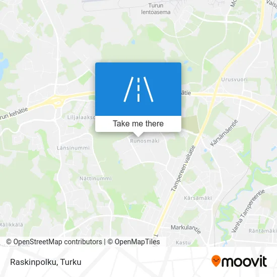 Raskinpolku map