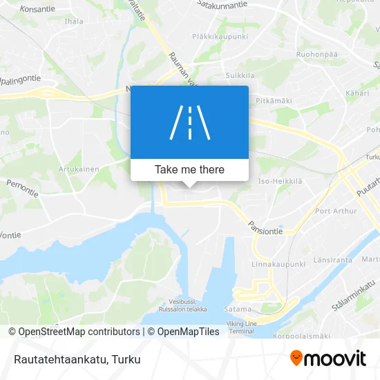 Rautatehtaankatu map