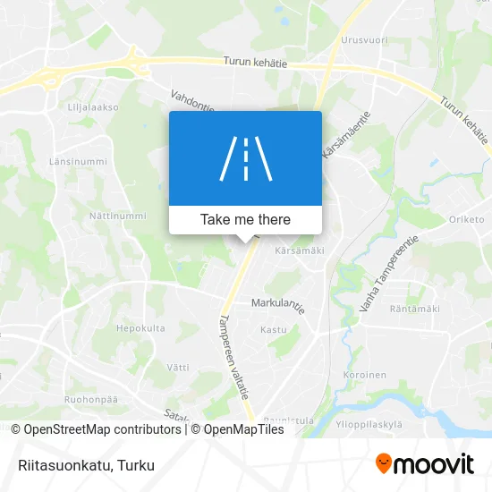 Riitasuonkatu Street map