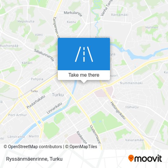 Ryssänmäenrinne map