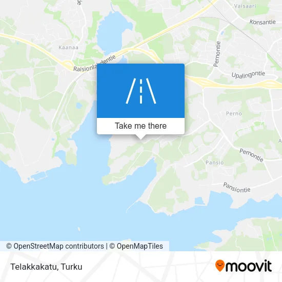Telakkakatu map