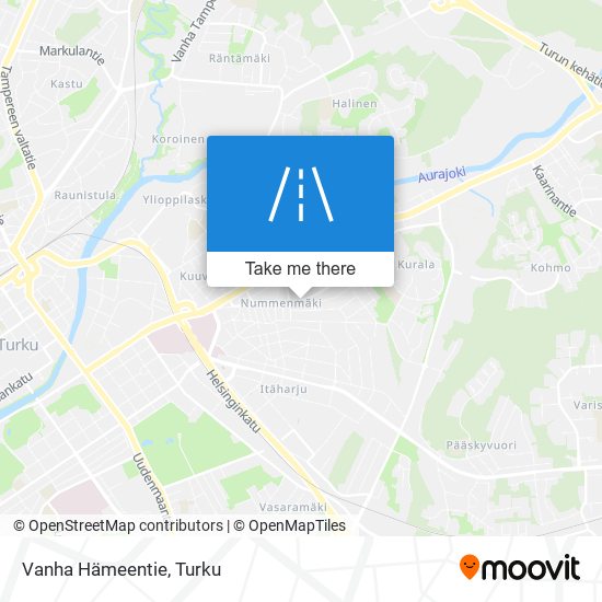 How to get to Vanha Hämeentie in Turku by Bus?