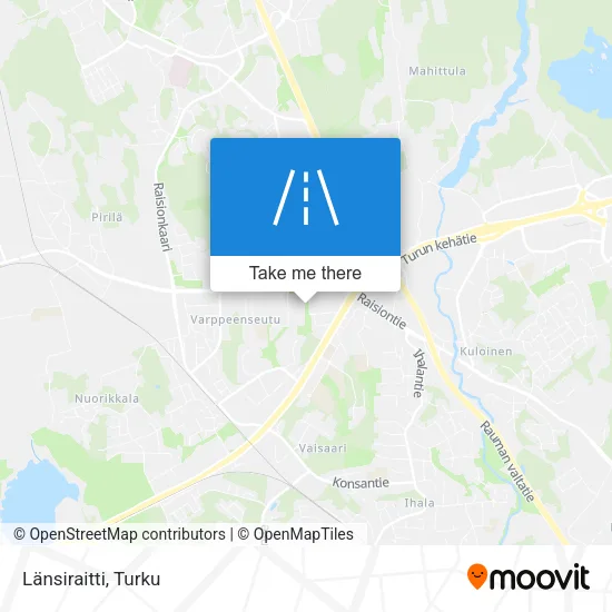 Länsiraitti map