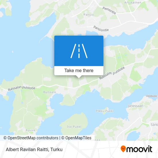 Albert Ravilan Raitti map