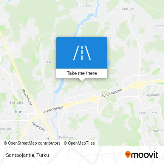 Santaojantie map