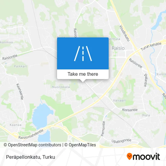 Peräpellonkatu map