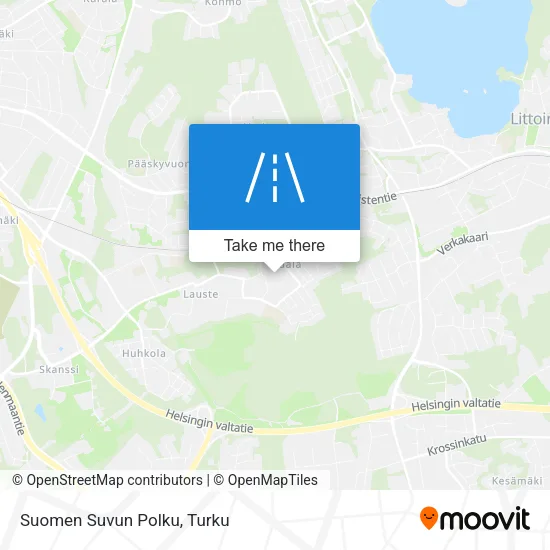 Suomen Suvun Polku map