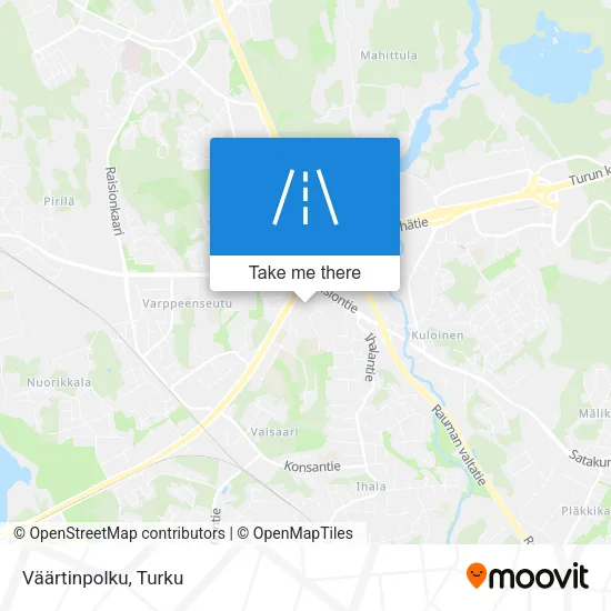 Väärtinpolku map