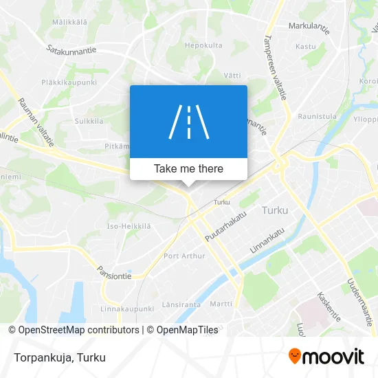 Torpankuja map