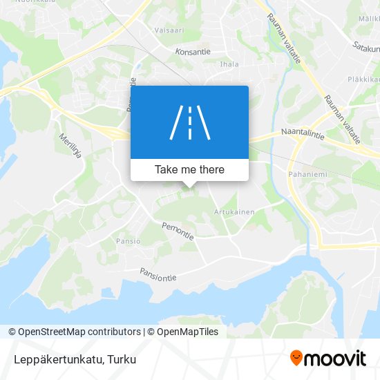 Leppäkertunkatu map