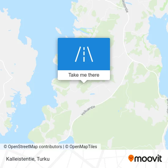 Kalleistentie Road map