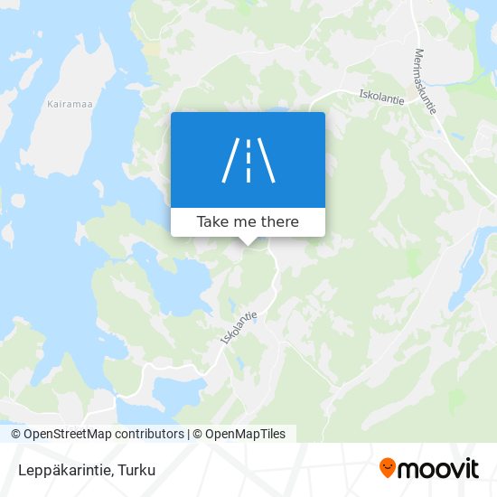 Leppäkarintie map