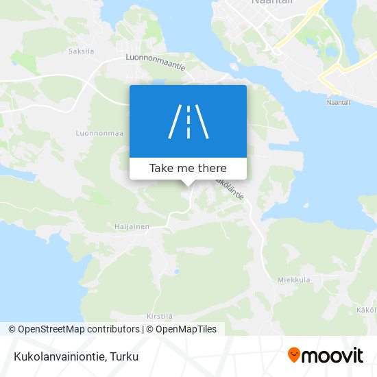 Kukolanvainiontie map