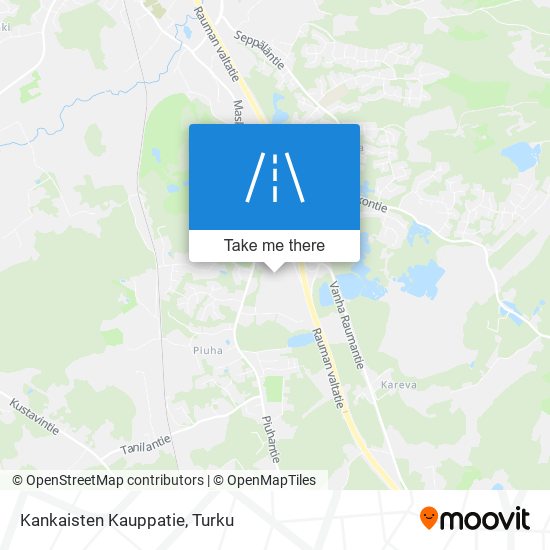 Kankaisten Kauppatie map