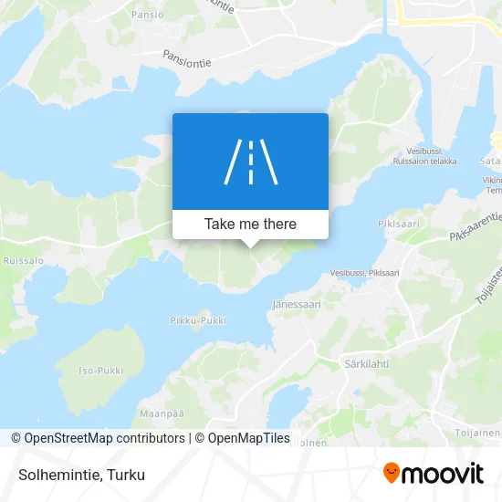 Solhemintie map