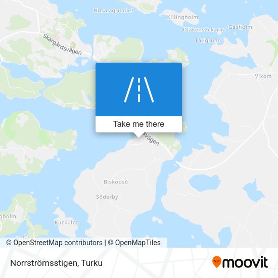 Norrströmsstigen map