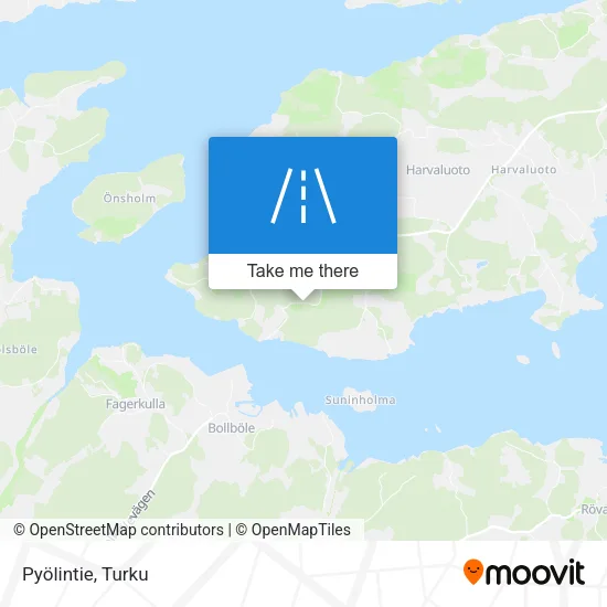 Pyölintie map