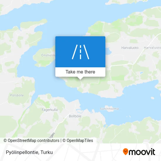 Pyölinpellontie map