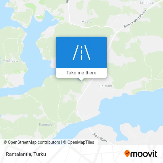 Rantalantie map