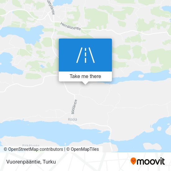 Vuorenpääntie map